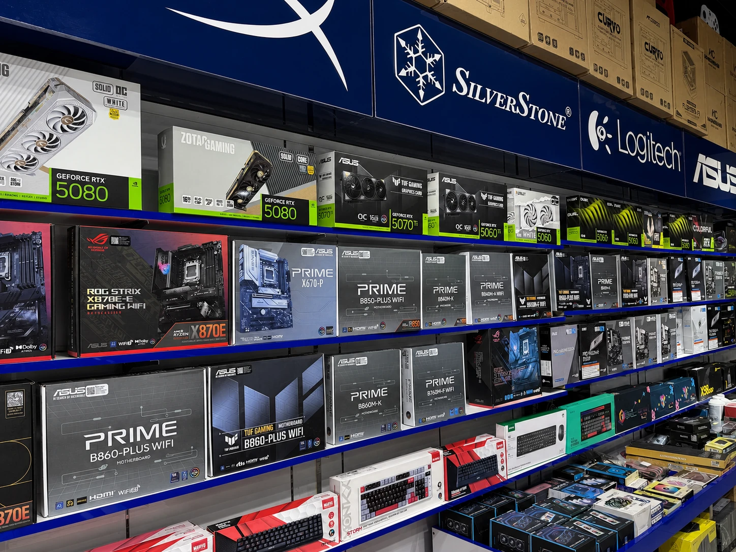 Inside Al Mansoora Games main branch