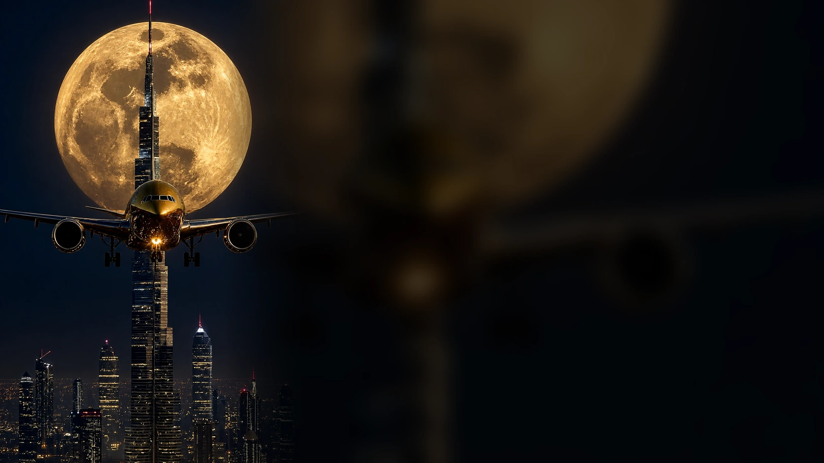International journey with aircraft, passport and global destinations